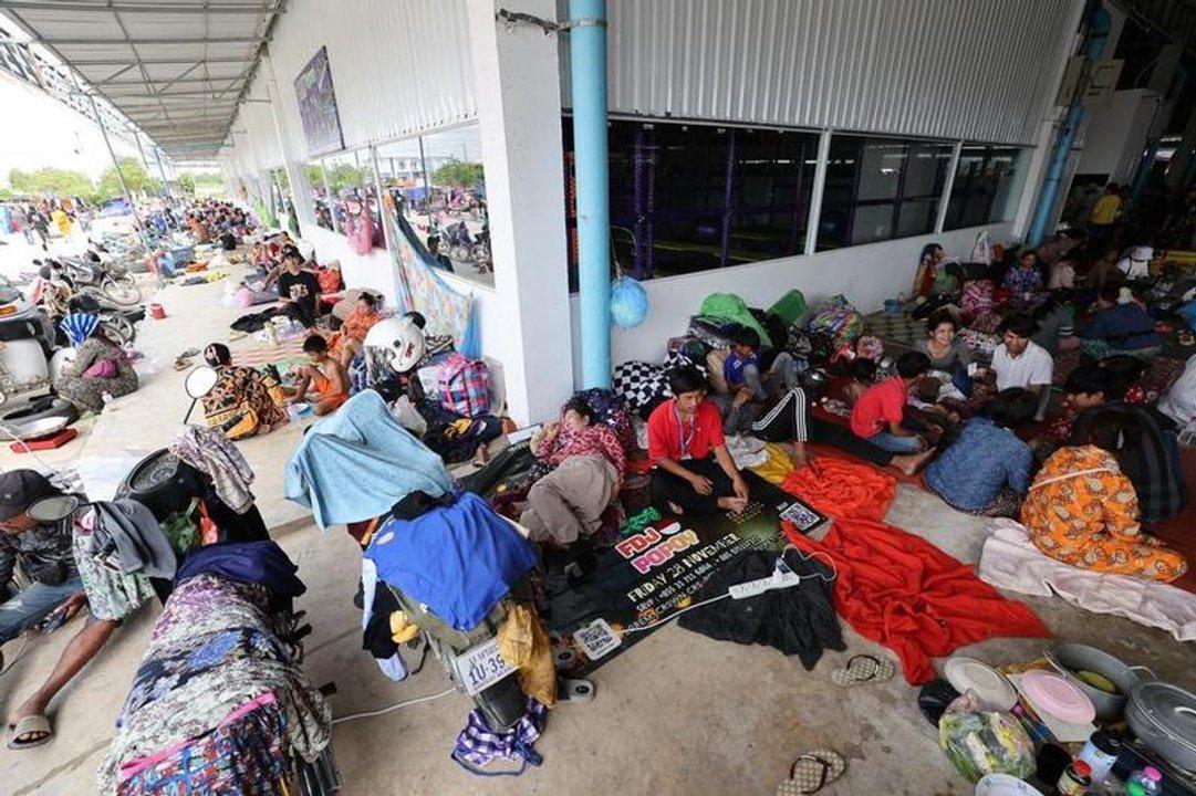 Crisis humanitaria- evacuados en Camboya alcanza los 400000 por conflicto con Tailandia