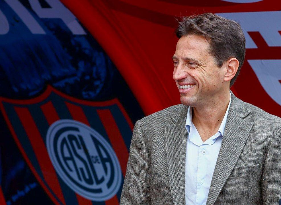 Insoacutelito- Marcelo Moretti se escapoacute de la reunioacuten en San Lorenzo y luego regresoacute