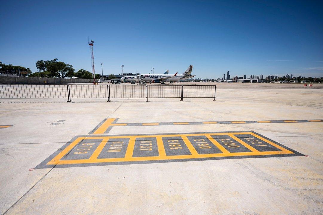 Aeroparque comenzoacute a operar la nueva plataforma Norte