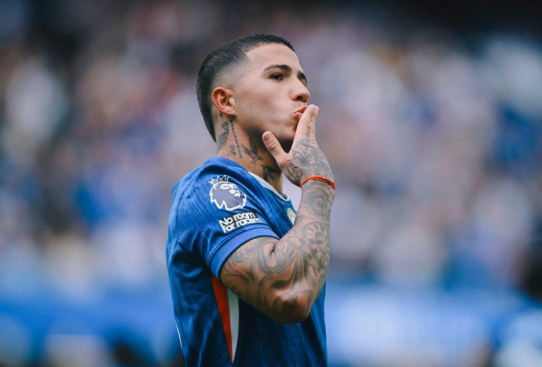 El Chelsea de Enzo Fernaacutendez y Garnacho rescatoacute un empate ante el Newcastle