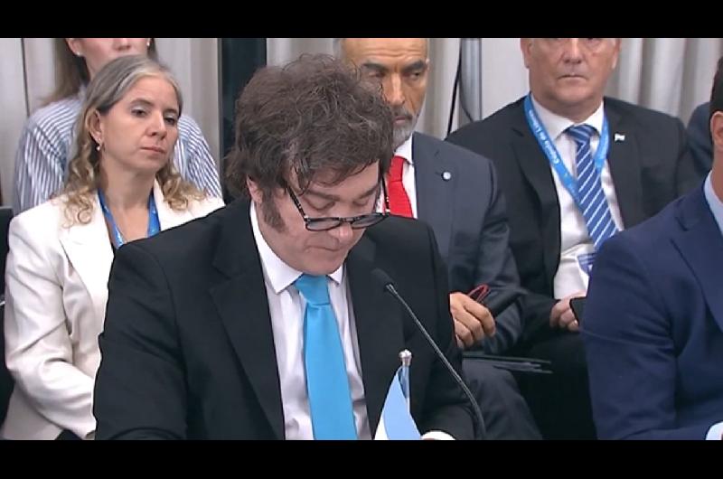 ldquoEl bloque necesita una reforma institucional e integralrdquo sostuvo Milei en el Mercosur