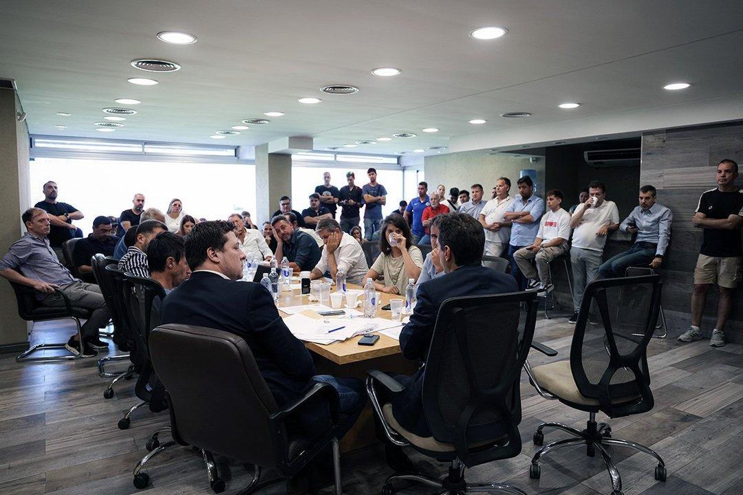 Las primeras palabras de Costantino como presidente de San Lorenzo