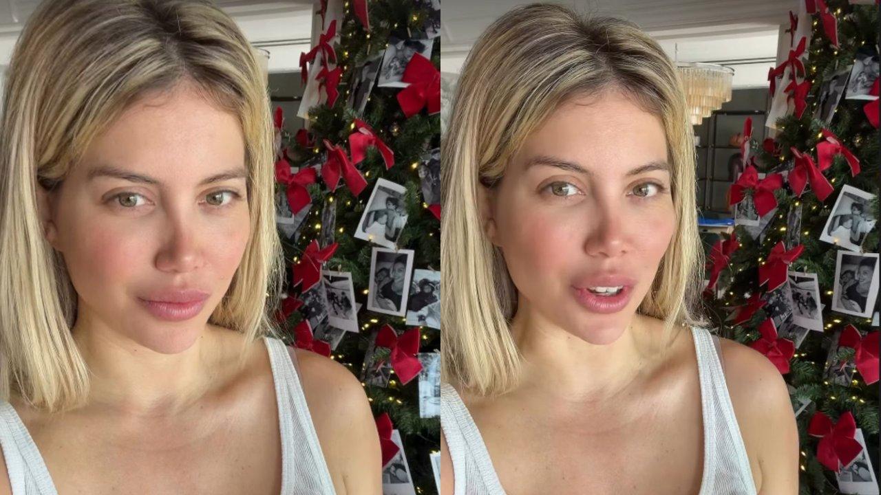 Coacutemo seraacute la Navidad de Wanda Nara alejada de Mauro Icardi 