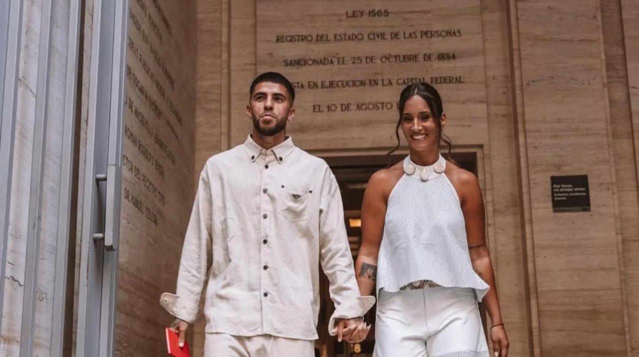 En medio de la poleacutemica de la AFA se casoacute el hijo de Chiqui Tapia 