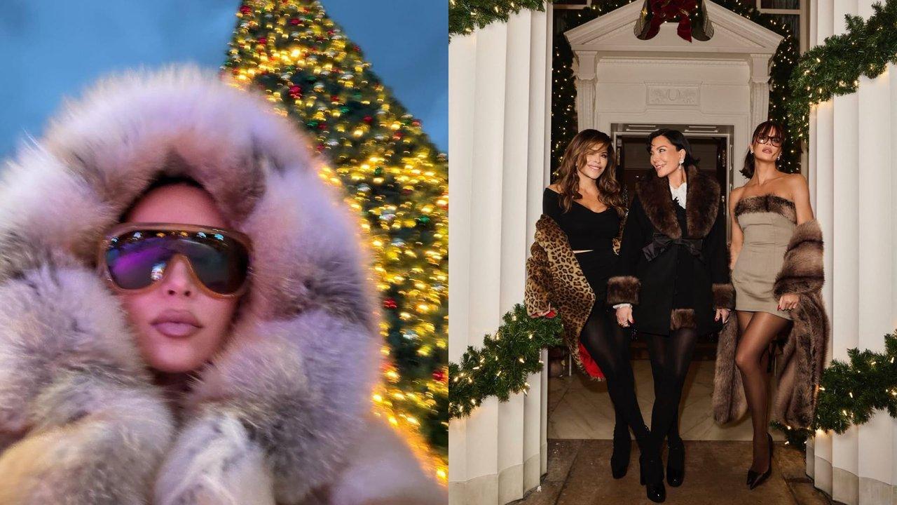 La exclusiva y lujosa Navidad de las Kardashian
