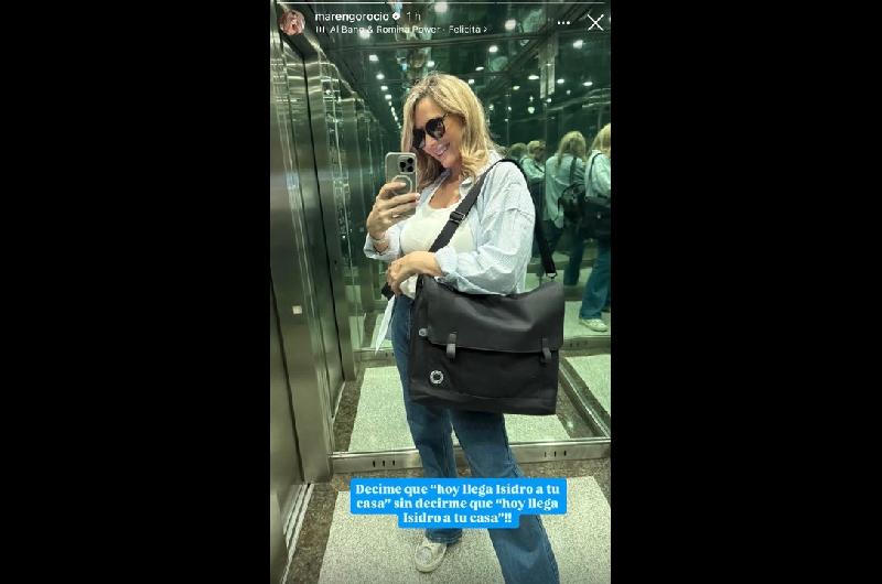 El bebeacute de Rociacuteo Marengo fue dado de alta