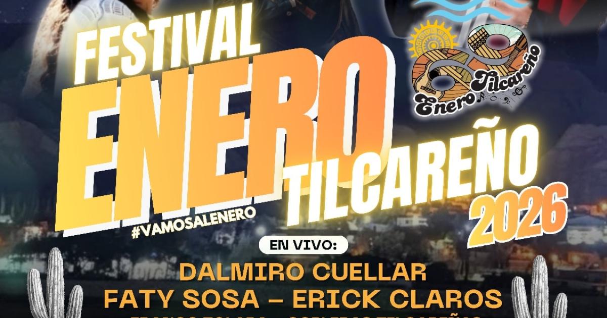 Se presentoacute la grilla oficial de artistas para el tradicional Enero Tilcarentildeo