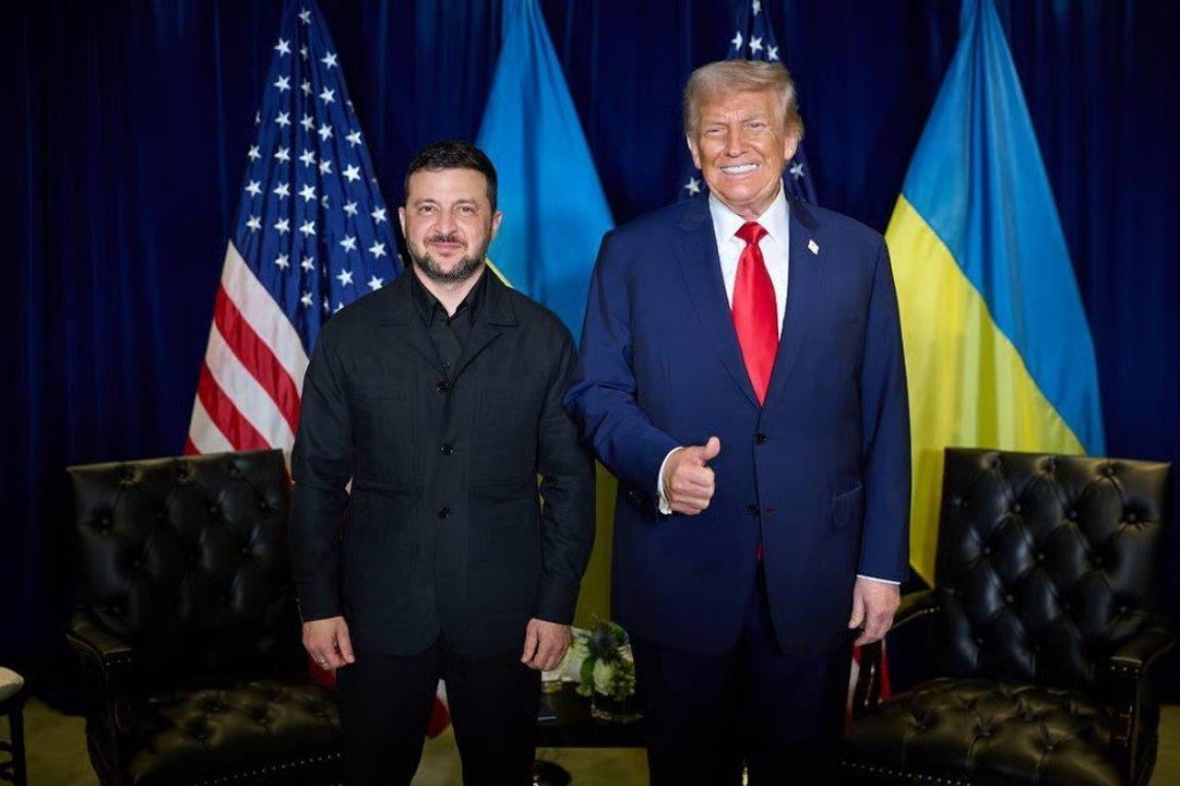 Zelensky y Trump se reuacutenen en Florida para intentar destrabar el plan de paz