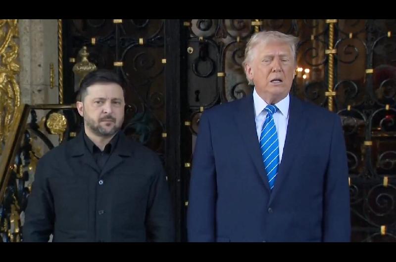 ldquoEstamos en las etapas finalesrdquo- Donald Trump recibioacute a Volodymyr Zelensky