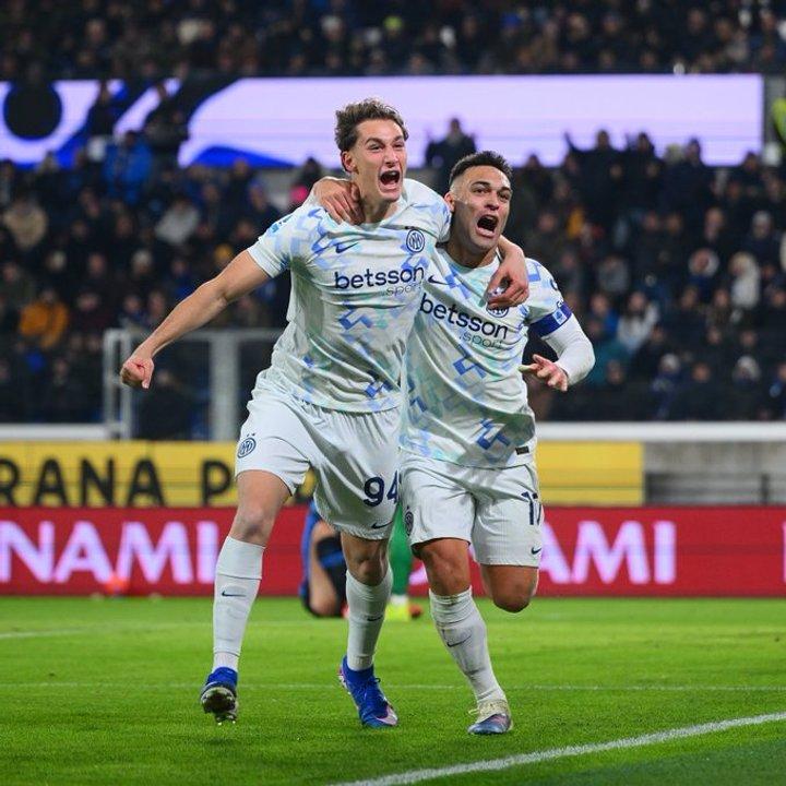 Inter vencioacute al Atalanta y recuperoacute el liderato en la Serie A