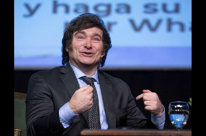 Javier Milei calificoacute de ldquoinnegociablerdquo el reclamo por Malvinas 