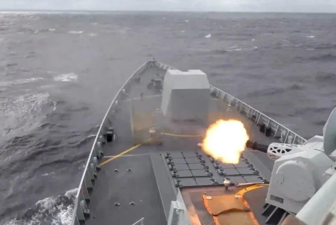 China practica ejercicios militares cerca de Taiwaacuten y Rusia proclama su apoyo 