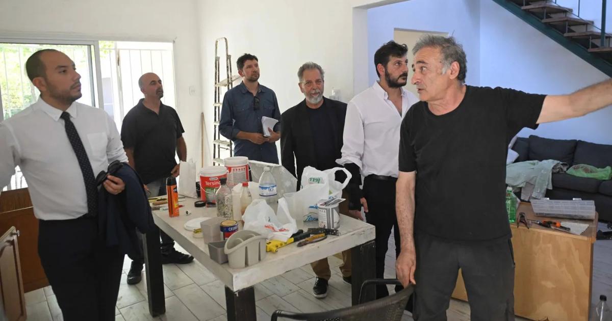 Justicia platense verificoacute dantildeos que dejoacute Sala en la vivienda que alquilaba