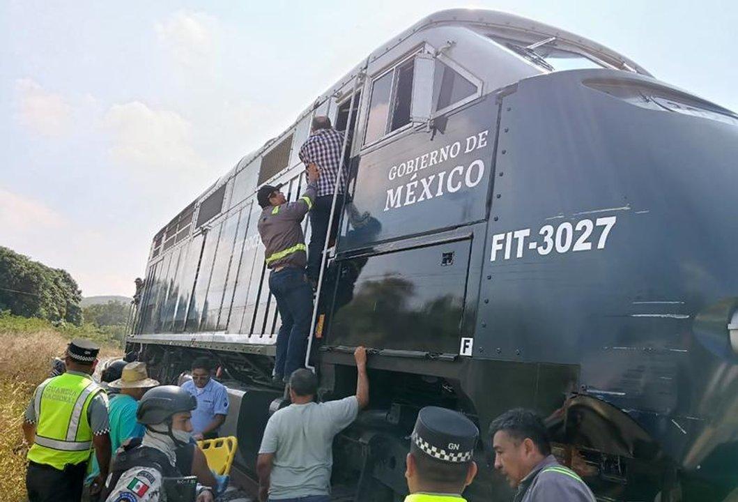 La Fiscaliacutea de Meacutexico investigaraacute si descarrilamiento del Tren Interoceaacutenico se debioacute a alta velocidad
