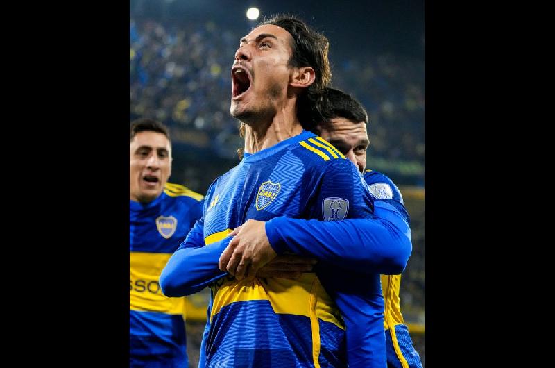 Edinson Cavani palpitoacute la Copa Libertadores con Boca y se refirioacute a su futuro