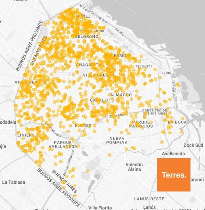 Coacutemo se redibujoacute el mapa de la construccioacuten en la Ciudad de Buenos Aires en los uacuteltimos cinco antildeos