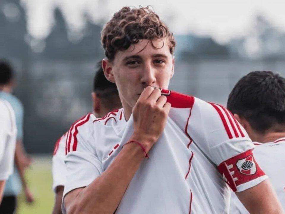 Tajante medida de la AFA por la salida del juvenil de River por la patria potestad