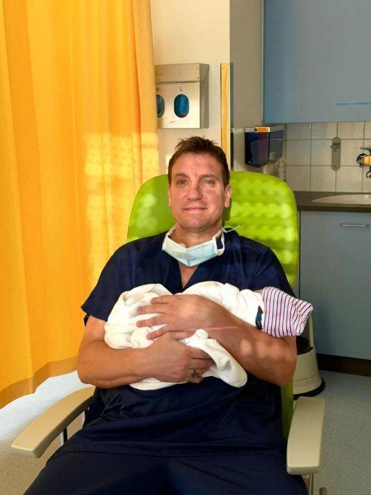 Maxi Loacutepez anuncioacute el nacimiento de Lando su quinto hijo