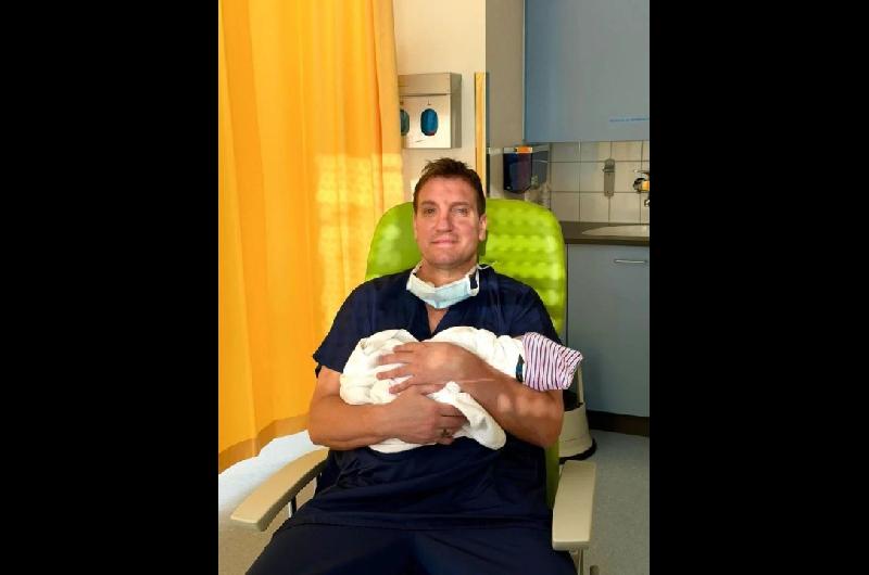 Maxi Loacutepez anuncioacute el nacimiento de Lando su quinto hijo