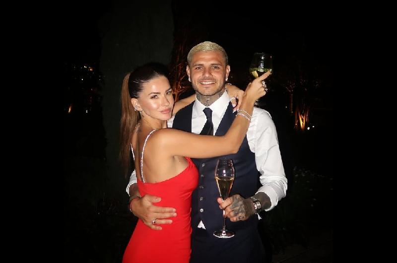 El romaacutentico antildeo nuevo de Mauro Icardi y La China Suaacuterez