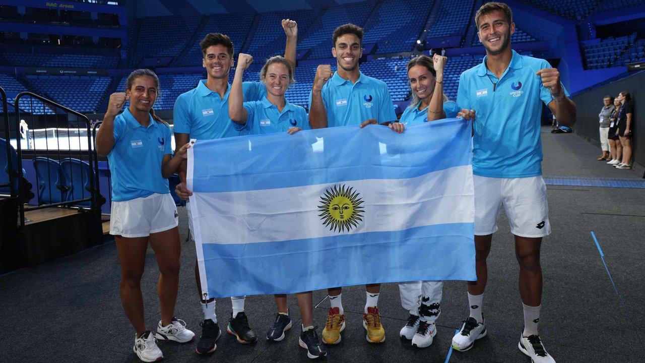 Arranca la United Cup- Argentina debuta ante Espantildea con Baacuteez y Solana Sierra