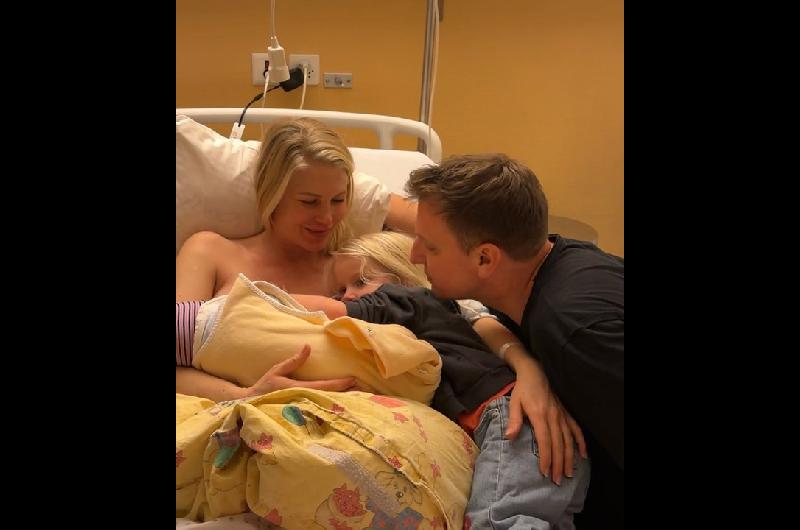 Daniela Christiansson compartioacute las primeras imaacutegenes de Lando su hijo con Maxi Loacutepez