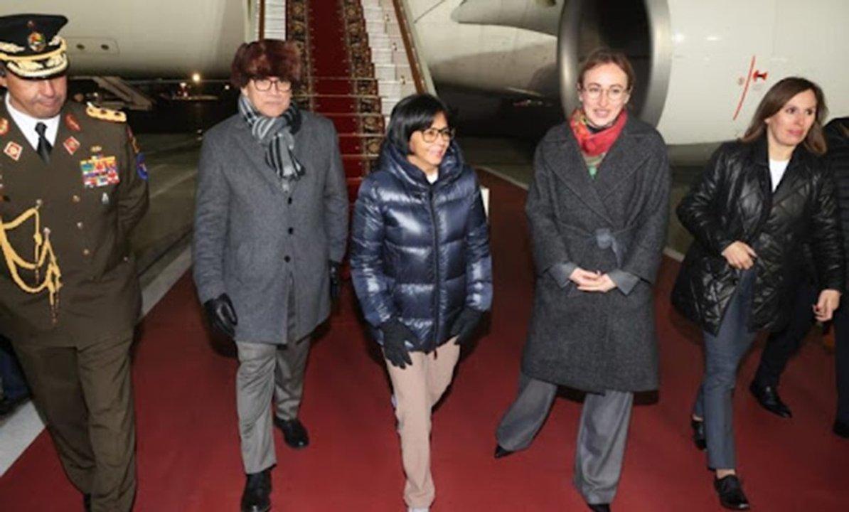 Delcy Rodriacuteguez quien reemplazariacutea a Maduro estaacute en Rusia seguacuten lsquoThe Objectiversquo