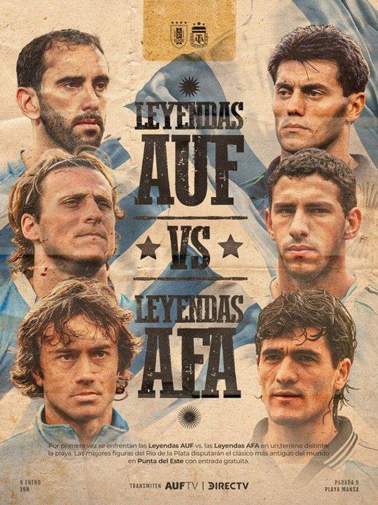 Argentina y Uruguay vuelven a verse las caras en un claacutesico de leyendas