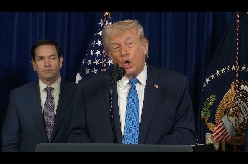 ldquoMaduro va a ser llevado a Nueva Yorkrdquo confirmoacute Trump