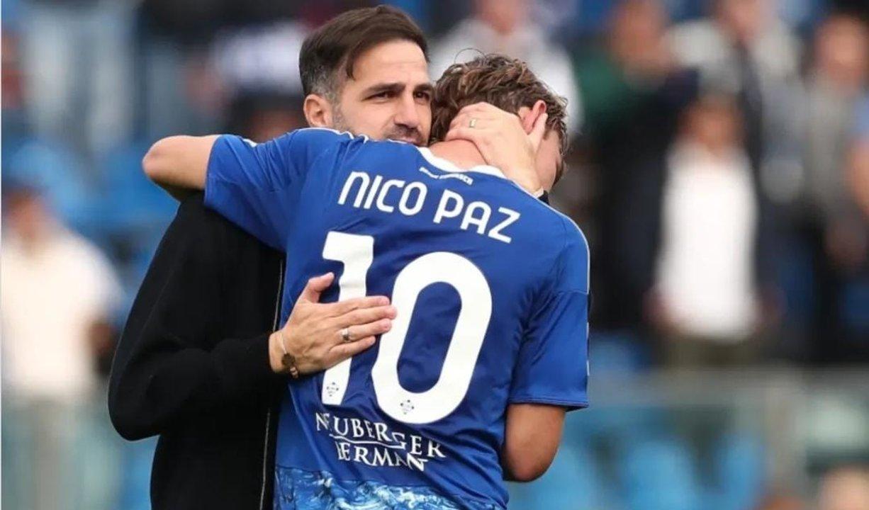Serie A- el Como de Nico Paz gana y se afirma en la parte alta del Calcio