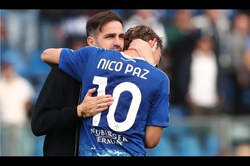 Serie A- el Como de Nico Paz gana y se afirma en la parte alta del Calcio