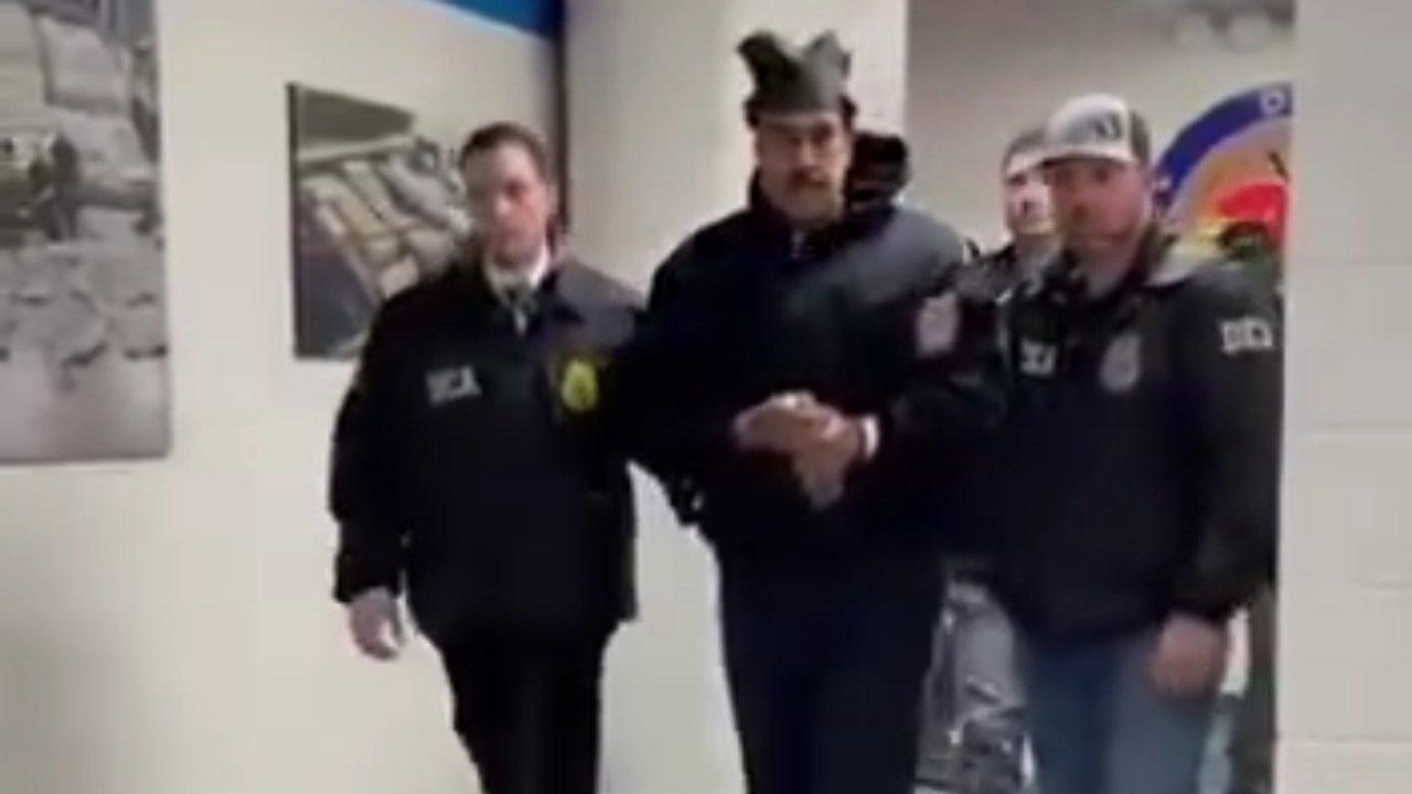 ldquoGood night Happy New Yearrdquo- la frase de Nicolaacutes Maduro antes de su primera noche preso en Nueva York