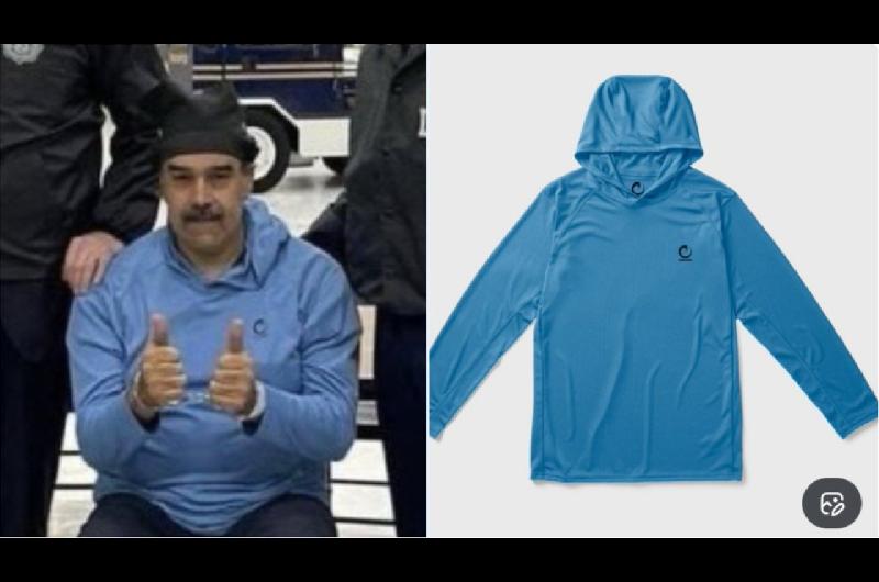 Welcome to America- la insoacutelita chicana de la marca del buzo que usaba Maduro