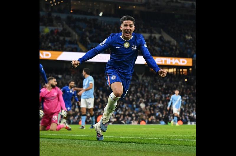 Video- el gol de Enzo Fernaacutendez en el empate entre Chelsea y Manchester City