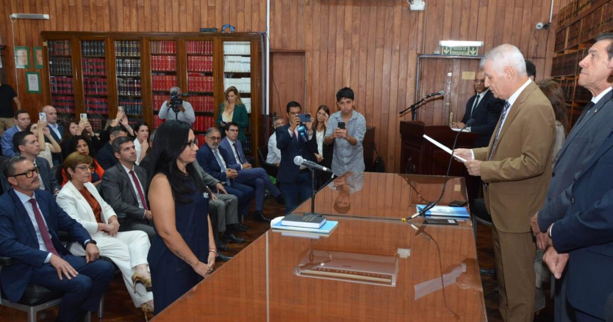 Posesionaron a nueva integrante de la Suprema Corte de Justicia 