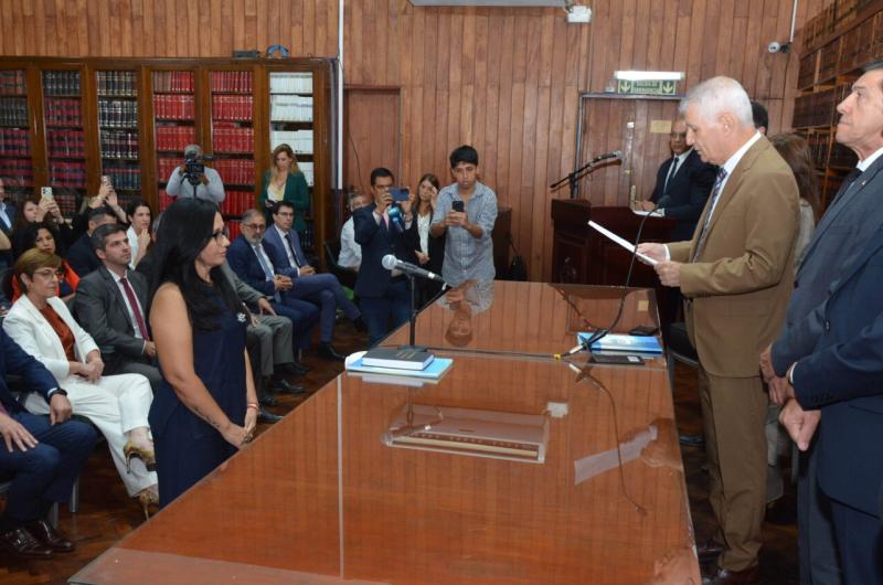 Posesionaron a nueva integrante de la Suprema Corte de Justicia 