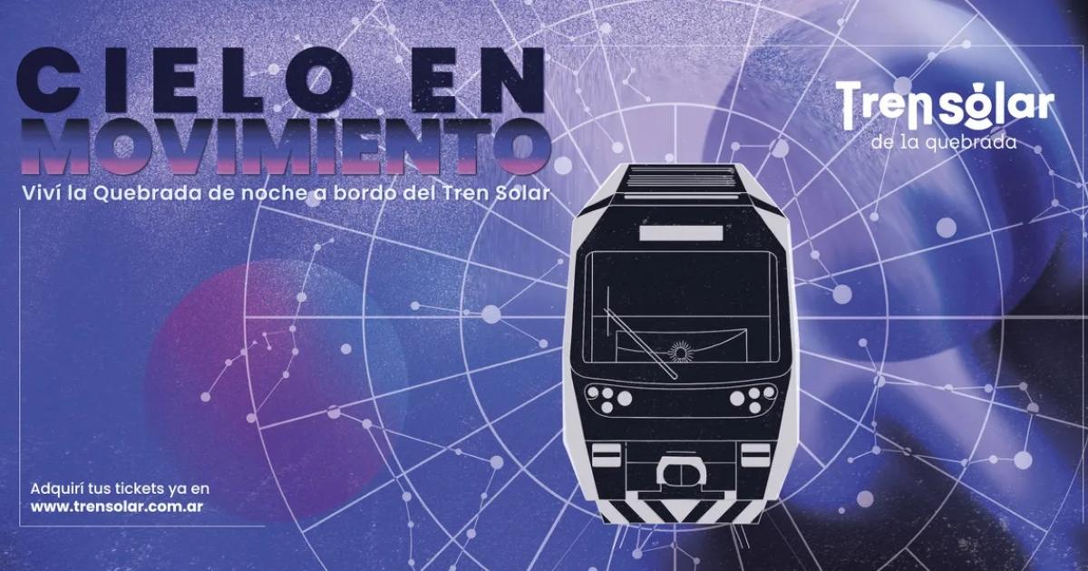 Tren Solar- Cielo en Movimiento