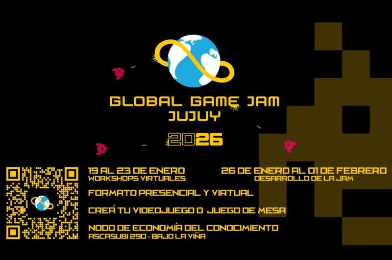 Abren las inscripciones para la Jujuy Global Game Jam 2026