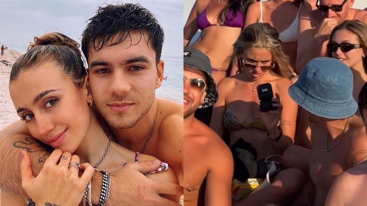 La poleacutemica reaccioacuten de Morena Beltraacuten cuando Lucas Blondel le propuso casamiento