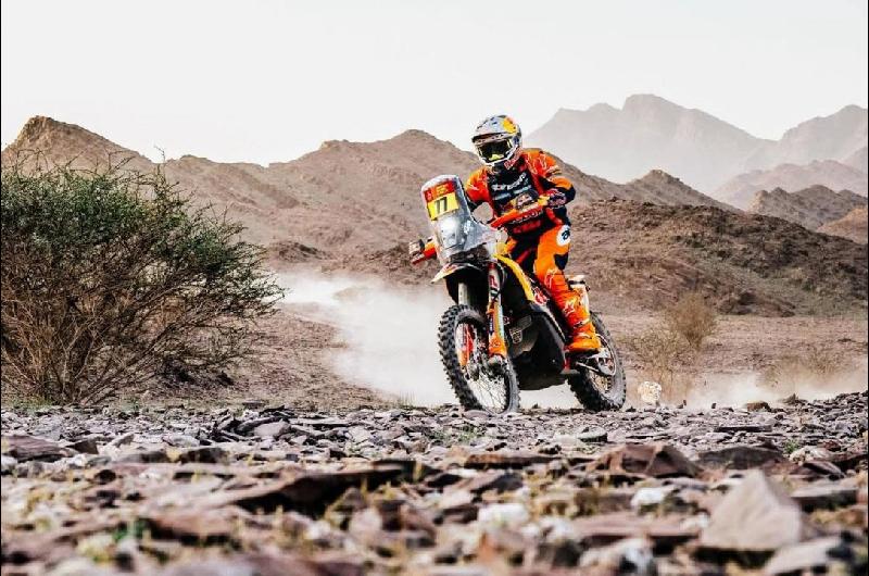 Luciano Benavides fue 4deg en la etapa 3 del Dakar 2026