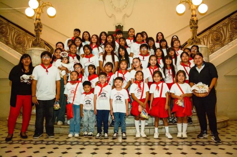 Agasajo a pesebres en Casa de Gobierno