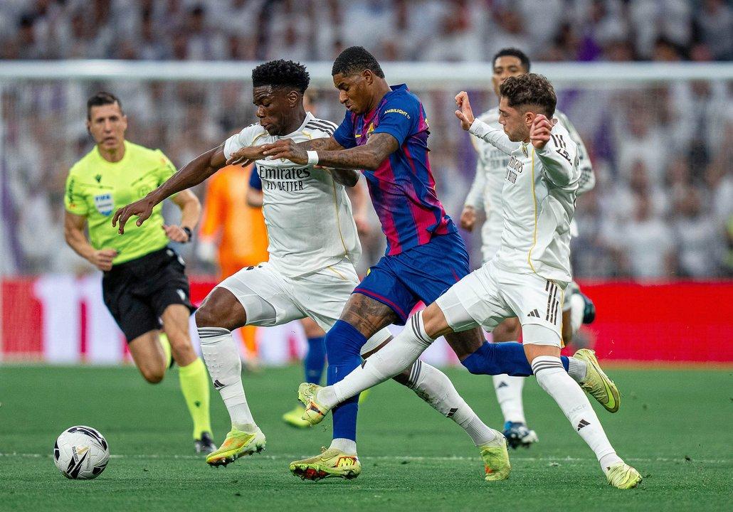 #128308Barcelona vs Real Madrid EN VIVO- minuto a minuto de la Supercopa de Espantildea