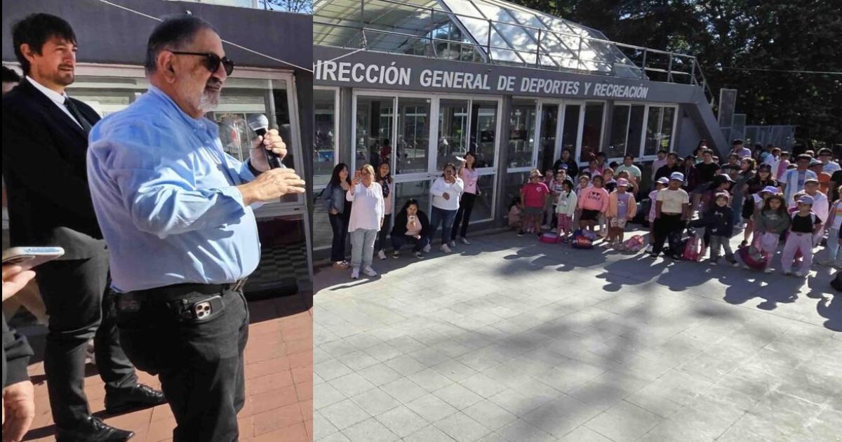 Cientos de nintildeos participan de las Colonia de Vacaciones en la Ciudad 