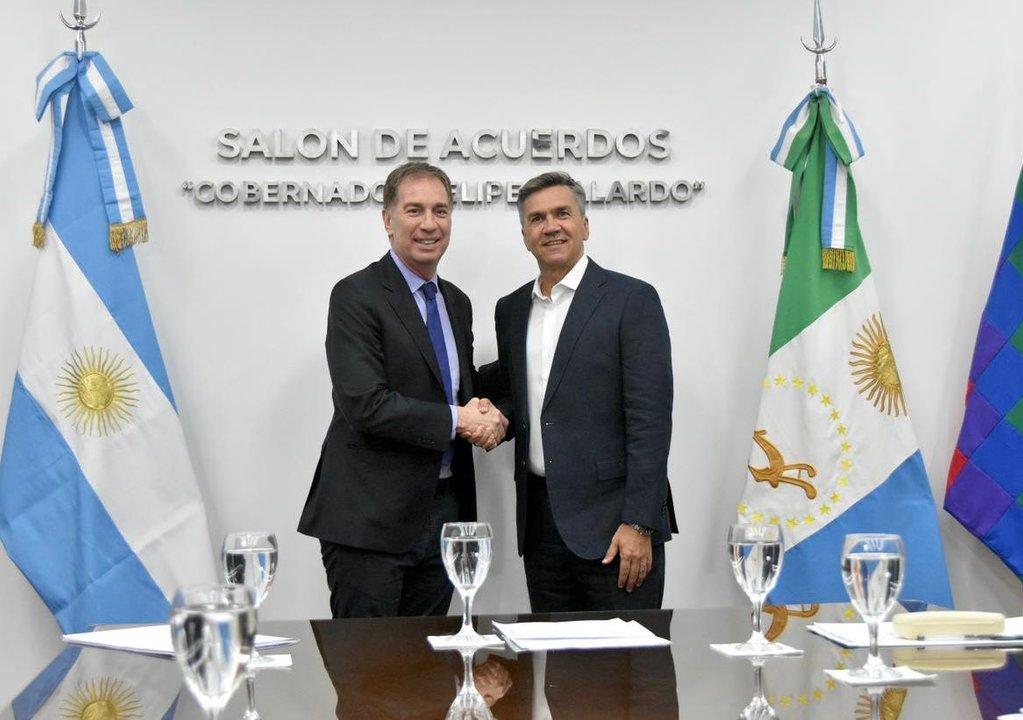 Santilli se reunioacute con Zdero por la reforma laboral- ldquoEstamos en sintoniacutea