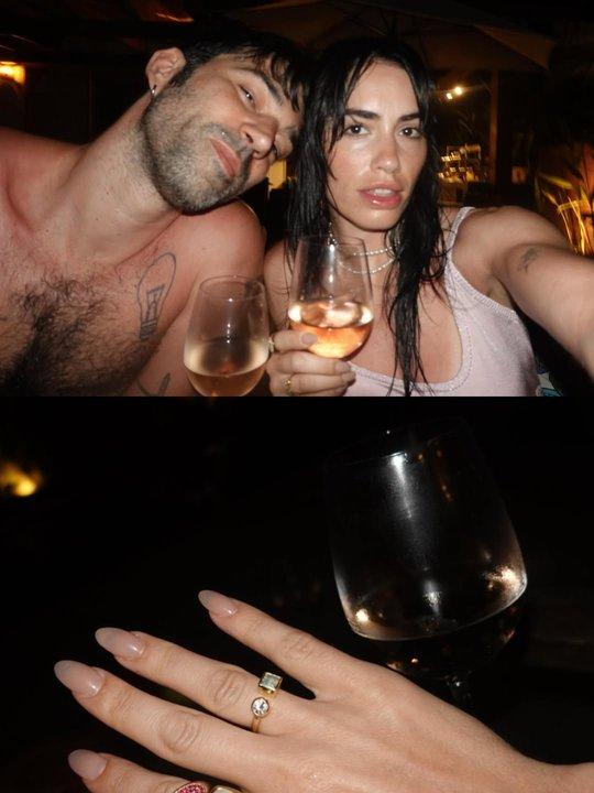 Lali Espoacutesito y Pedro Rosemblat se comprometieron 