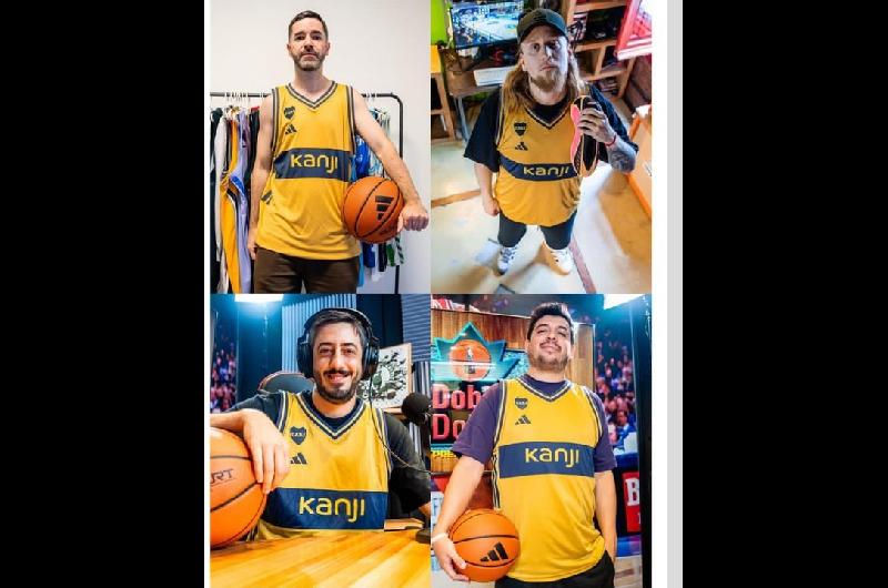 Boca presentoacute su nueva camiseta de baacutesquet y ya marca tendencia fuera de la cancha