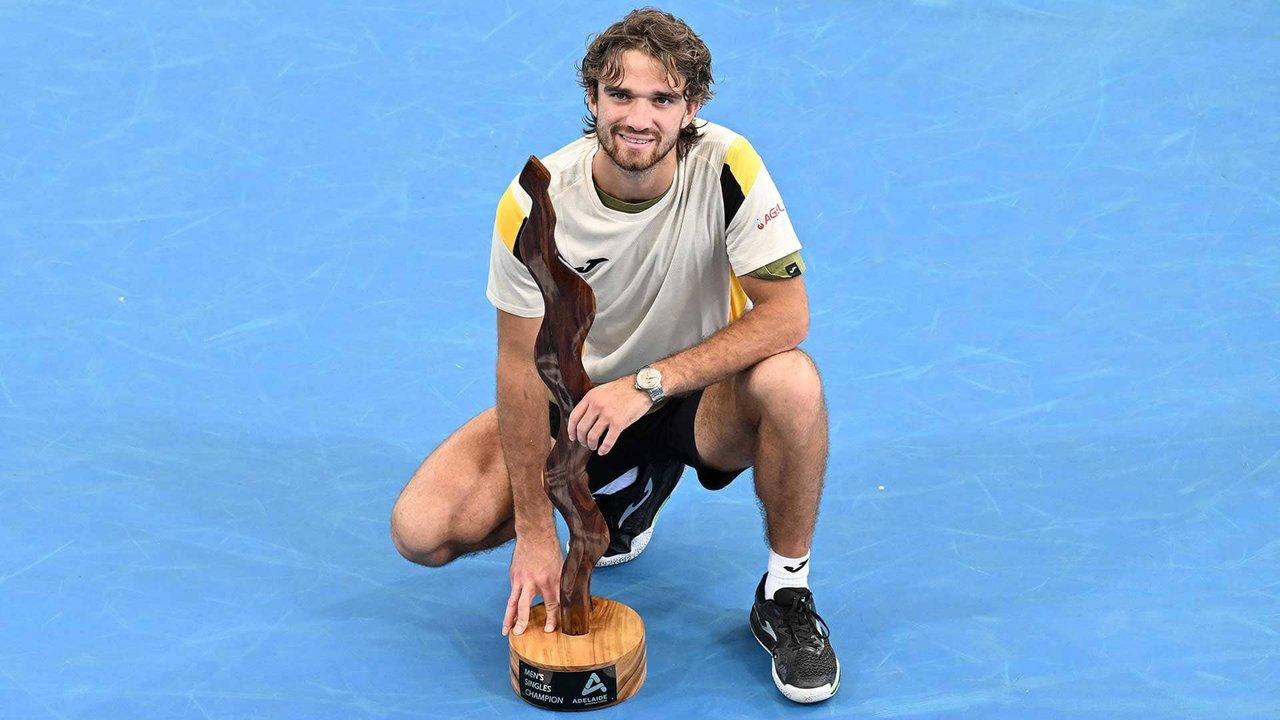 Machac se consagroacute campeoacuten en el ATP 250 de Adelaida