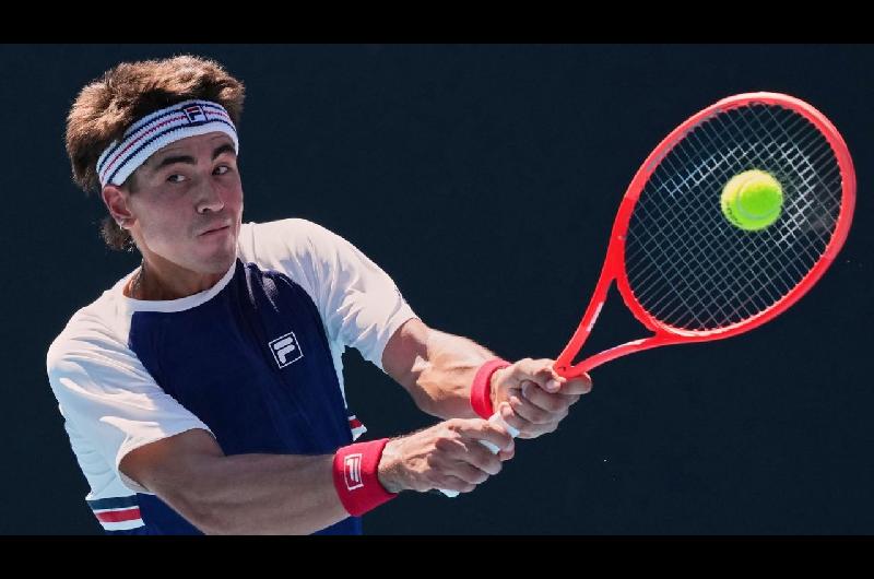 El marplatense Comesantildea derrotoacute a Kypson en su debut en el Australian Open