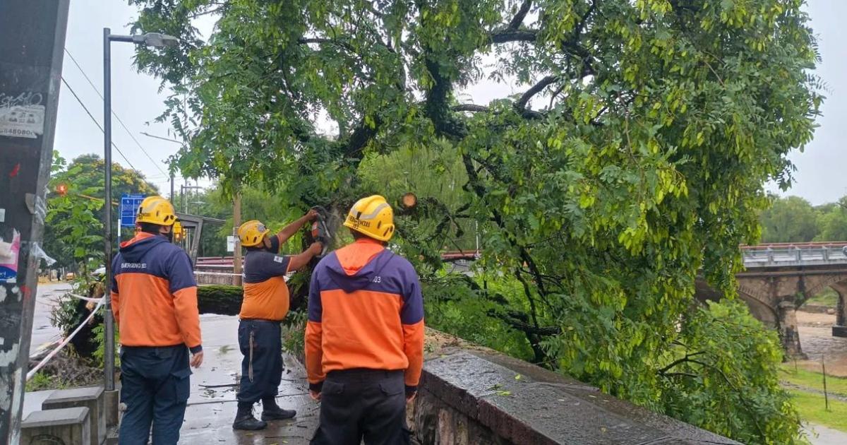 No se registraron evacuados ni viacutectimas fatales tras el fuerte temporal en la provincia