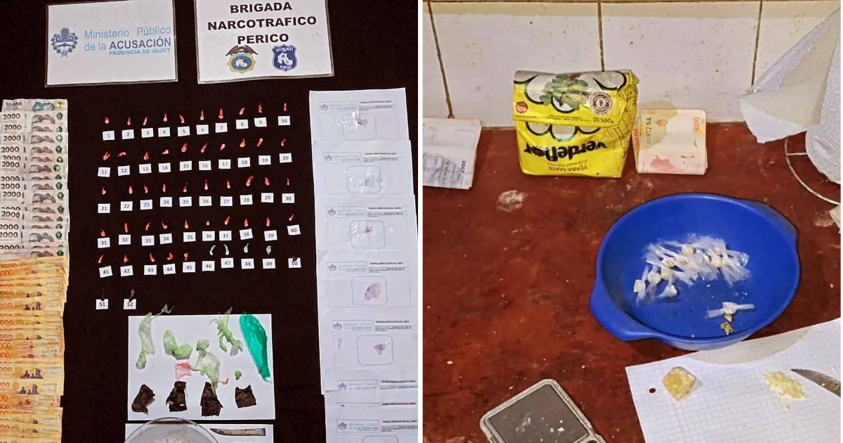 Secuestros de droga y detenidos en golpe contra el narcomenudeo